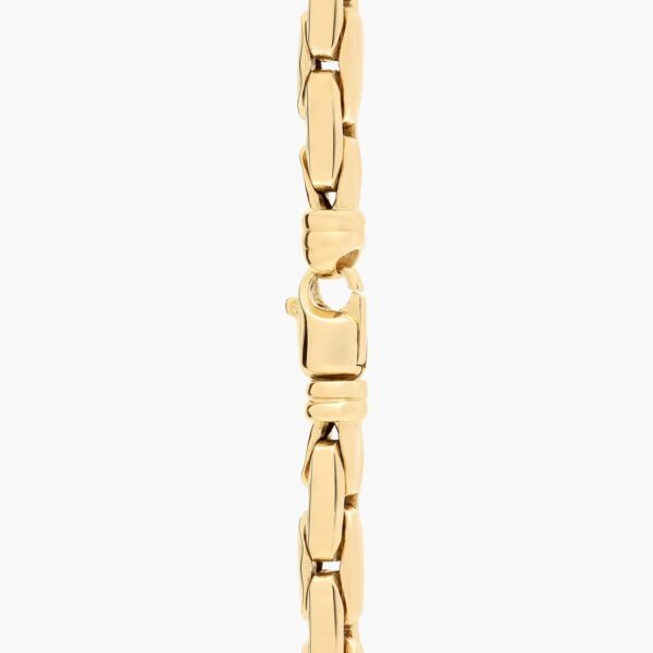 20" Locked Link Chain Necklace in 14K Yellow Gold (6mm) - Image 5